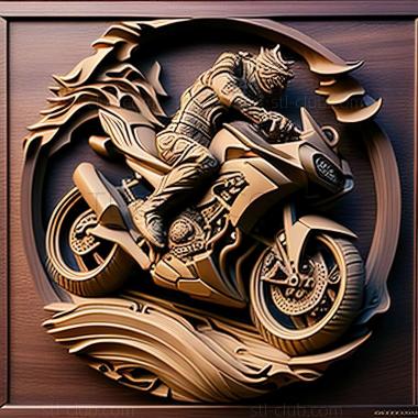 3D модель Suzuki GSX S1000S Katana (STL)